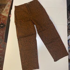 Cheetah/Leopard Print Jeans